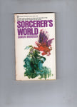 Sorcerer's World By Damien Broderick Vintage Fantasy Paperback VG