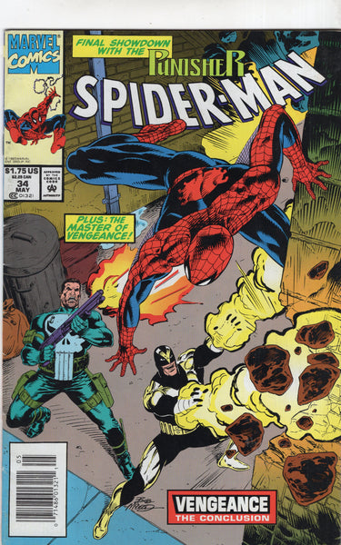 Spider-Man #34 News Stand Variant VG+