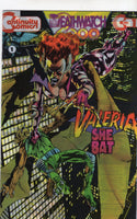 Valeria The She Bat #1 HTF Continuity Comics Neal Adams Acetate Cover VFNM