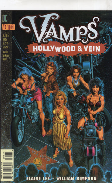 Vamps Hollywood And Vein #1 DC Vertigo VF