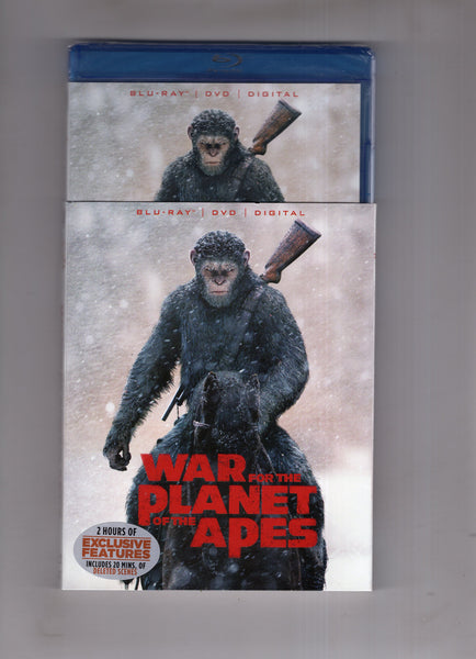 War For The Planet Of The Apes Blu-Ray & DVD with Special Features