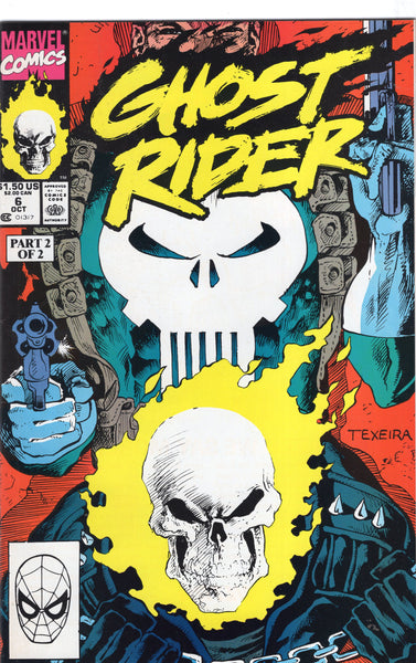 Ghost Rider #6 The Punisher Comes Around! VF