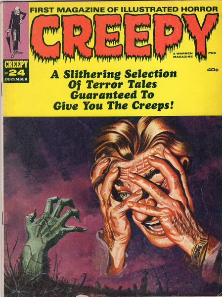 Creepy Magazine #24 Warren Silver Age Horror VGFN