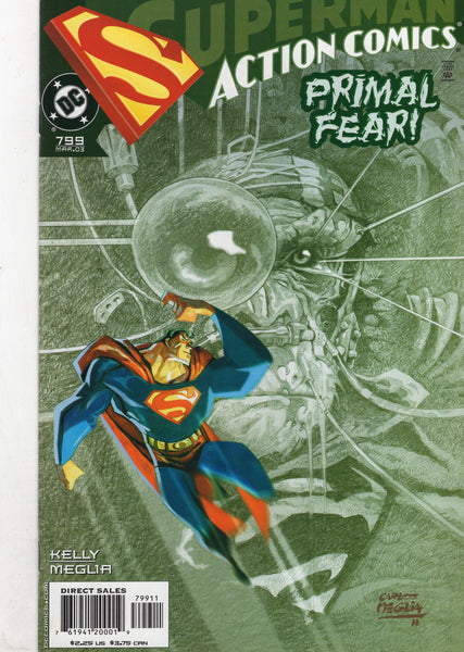Action Comics #799 Primal Fear VFNM