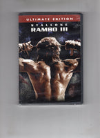 Rambo III Ultimate Edition DVD Sylvester Stallone Sealed New