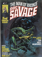 Doc Savage Magazine #2 "The Hell Reapers!" Bronze Age Action FN
