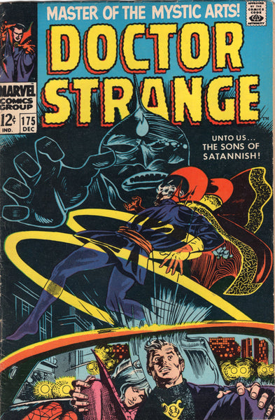 Doctor Strange #175 Vol. 1 "The Sons Of Satannish!" Silver Age Colan Art VG