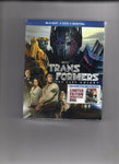 Transformers The Last Knight Blu-Ray + DVD + Digital with Drawstring Bag Sealed