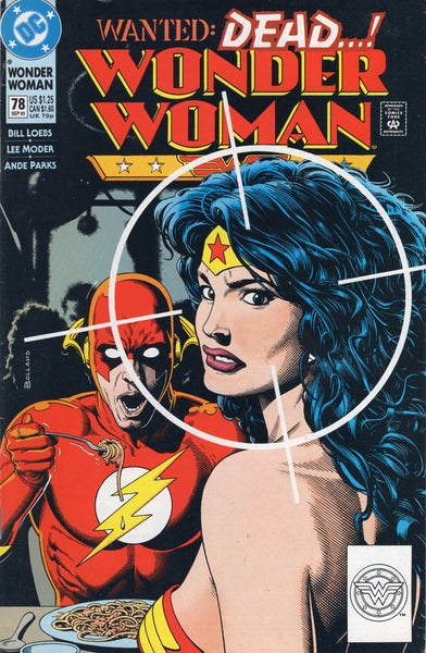 Wonder Woman #78 Flash App. Bolland Cover VF