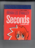 Seconds A Graphic Novel Bryan Lee O'Malley Hardcover w/ Dustjacket VFNM