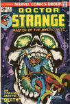 Doctor Strange #4 "Dr. Strange Meets Death!" Bronze Age Brunner Art FN