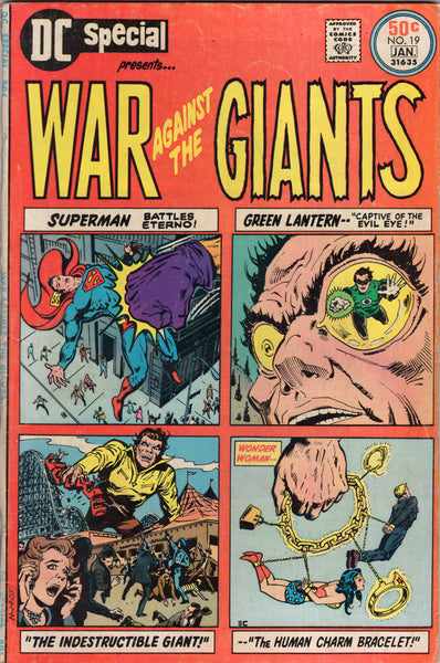 DC Special #19 War Against The Giants! Bronze Age VG