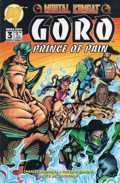 Mortal Kombat Goro Prince of Pain #3 VFNM