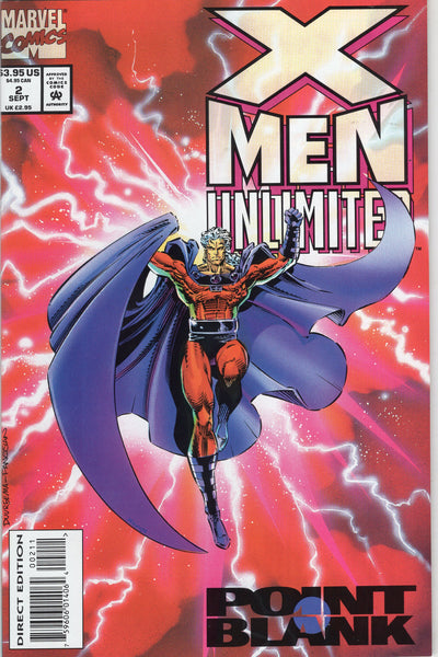 X-Men Unlimited #2 "Point Blank" Magneto VF