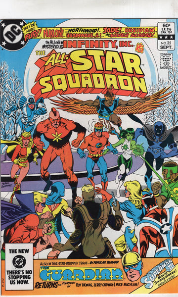 All-Star Squadron #25 First Infinity Inc! Modern Age Key! VFNM
