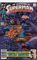 Adventures Of Superman #454 "Hostile Takeover!" News Stand Variant VF