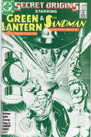 Secret Origins #7 Green Lantern & The Sandman! VF