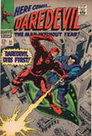 Daredevil #35 The Trapster & Fantastic Four Silver Age Colan Art FVF