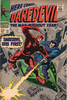 Daredevil #35 The Trapster & Fantastic Four Silver Age Colan Art FVF