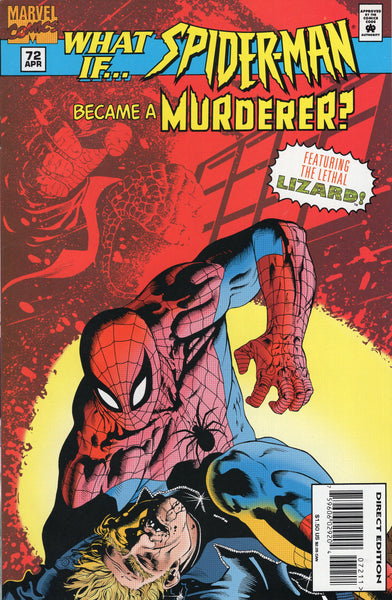 What If...? #72 Spider-Man Became A Murderer! VF