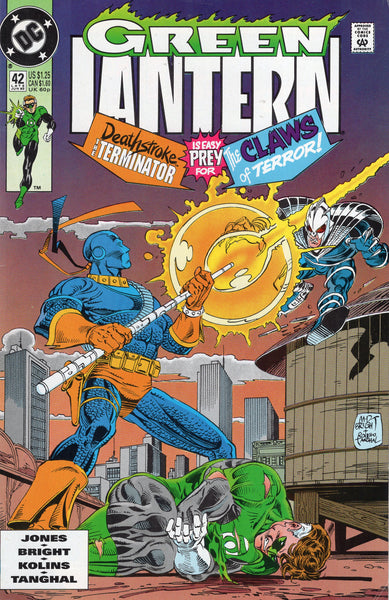 Green Lantern #42 Deathstroke The Terminator! FVF