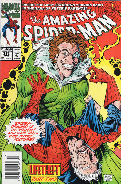 Amazing Spider-Man #387 News Stand Variant