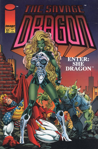 Savage Dragon #12 "Enter: She Dragon" Larsen Story & Art VF-