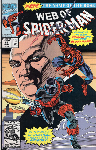 Web Of Spider-Man #89 The Kingpin! FVF