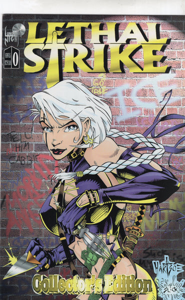 Lethal Strike #0 Collector's Edition London Night Mature Readers VFNM