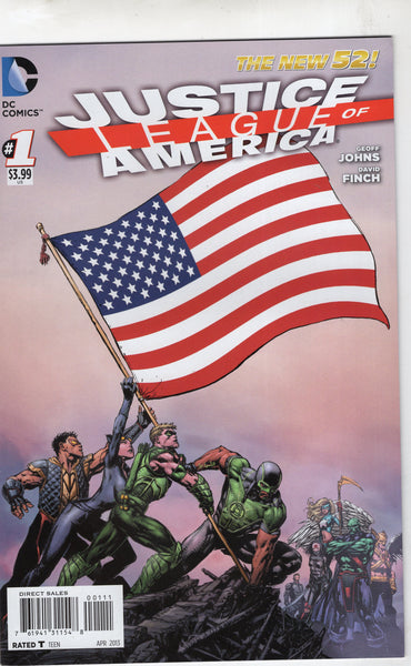Justice League Of America #1 New 52 Series USA Edition FVF