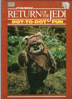Star Wars Return Of The Jedi Activity Book Dot-To-Dot Fun! Unused VGFN