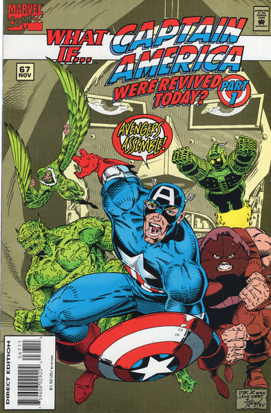What If...? #67 Captain America Were Revived Today Part 1 VF