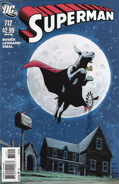 Superman #712 A Tale Of Krypto! Pre New 52 VF