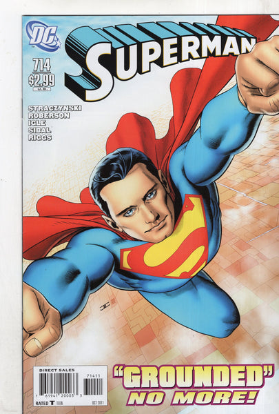 Superman #714 "Grounded No More!" Pre New 52 VFNM