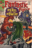 Fantastic Four #60 The Peril And The Power! Silver Age Kirby Key VG