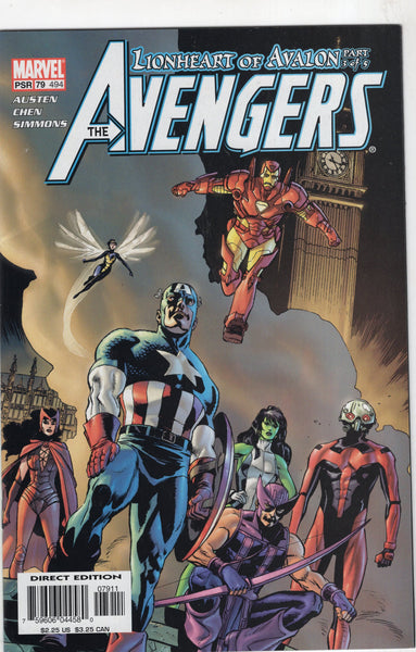 Avengers #79/494 Lionheart Of Avalon (+ Clint Make A Boo Boo) VF