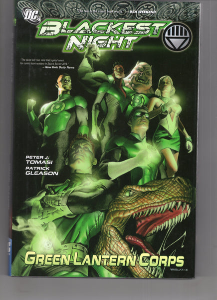Blackest Night Green Lantern Corps Trade Hardcover VF