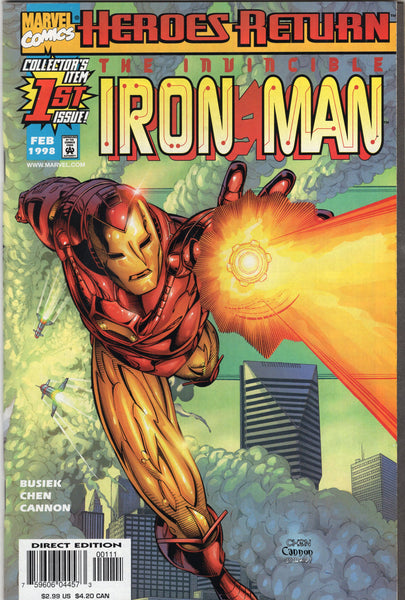 Iron Man #1 Heroes Return VFNM