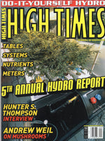 High Times Magazine Sept 2003 5th Annual Hydro Report VGFN