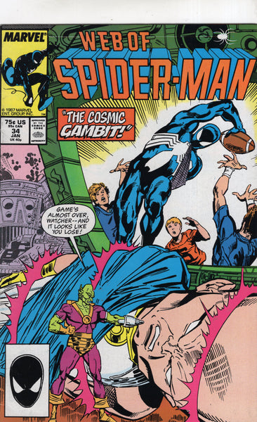 Web Of Spider-Man #34 The Cosmic Gambit! FN