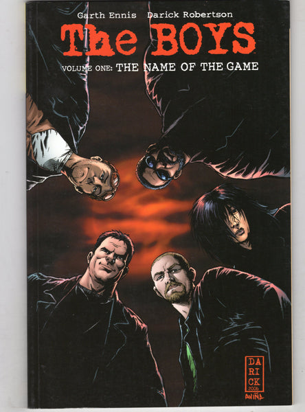 The Boys Trade Paperback Vol. #1 "The Name Of The Game" First Print Mature Readers VF