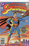 Adventures Of Superman #424 Premiere Issue! News Stand Variant FN