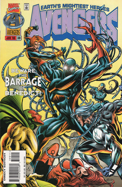 Avengers #399 "Beware The Barrage Of Benedict!" (I didn't write it) VF