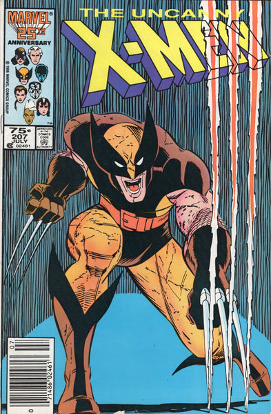Uncanny X-Men #207 Wolverine Classic! News Stand Variant VG+