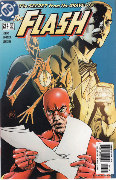 Flash #214 The Secret Of Barry Allen! Van Sciver Cover VFNM