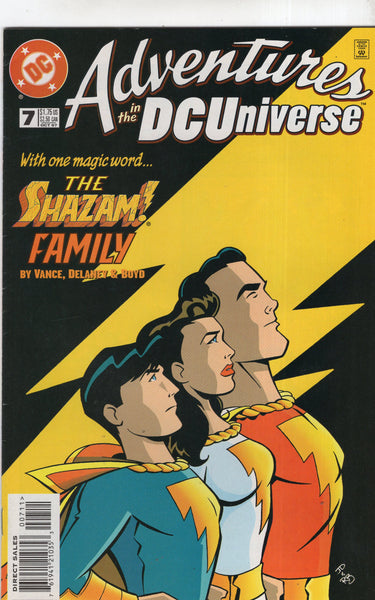 Adventures In The DC Universe #7 The Shazam Family! FVF