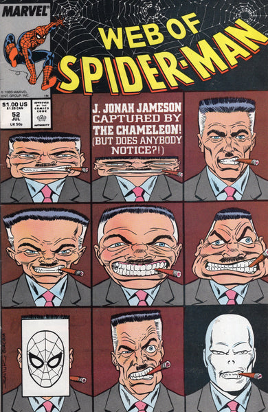Web of Spider-Man #52 FVF