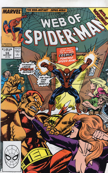 Web of Spider-Man #59 VF