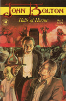 John Bolton Halls Of Horror #1 Eclipse Comics HTF Indy FN