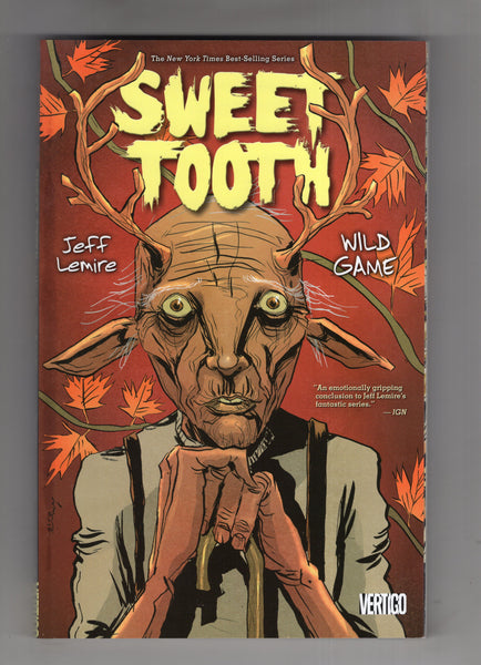 Sweet Tooth "Wild Game" TPG First Print Jeff Lemire Vertigo Mature Readers VF